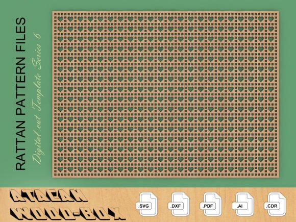 Download Rattan Pattern Glowforge SVG Files 227 - Glowforge svg files Collection