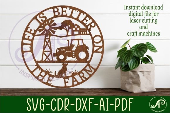 Download Life is Better on the Farm Wall Art Sign - Farm wall art Collection
